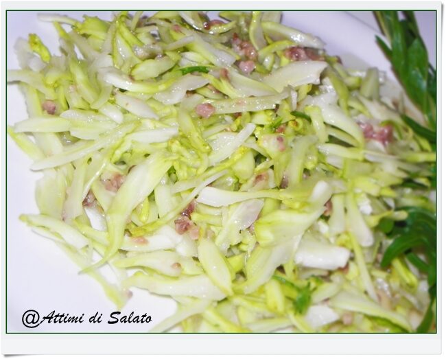 Insalata di puntarelle alla romana