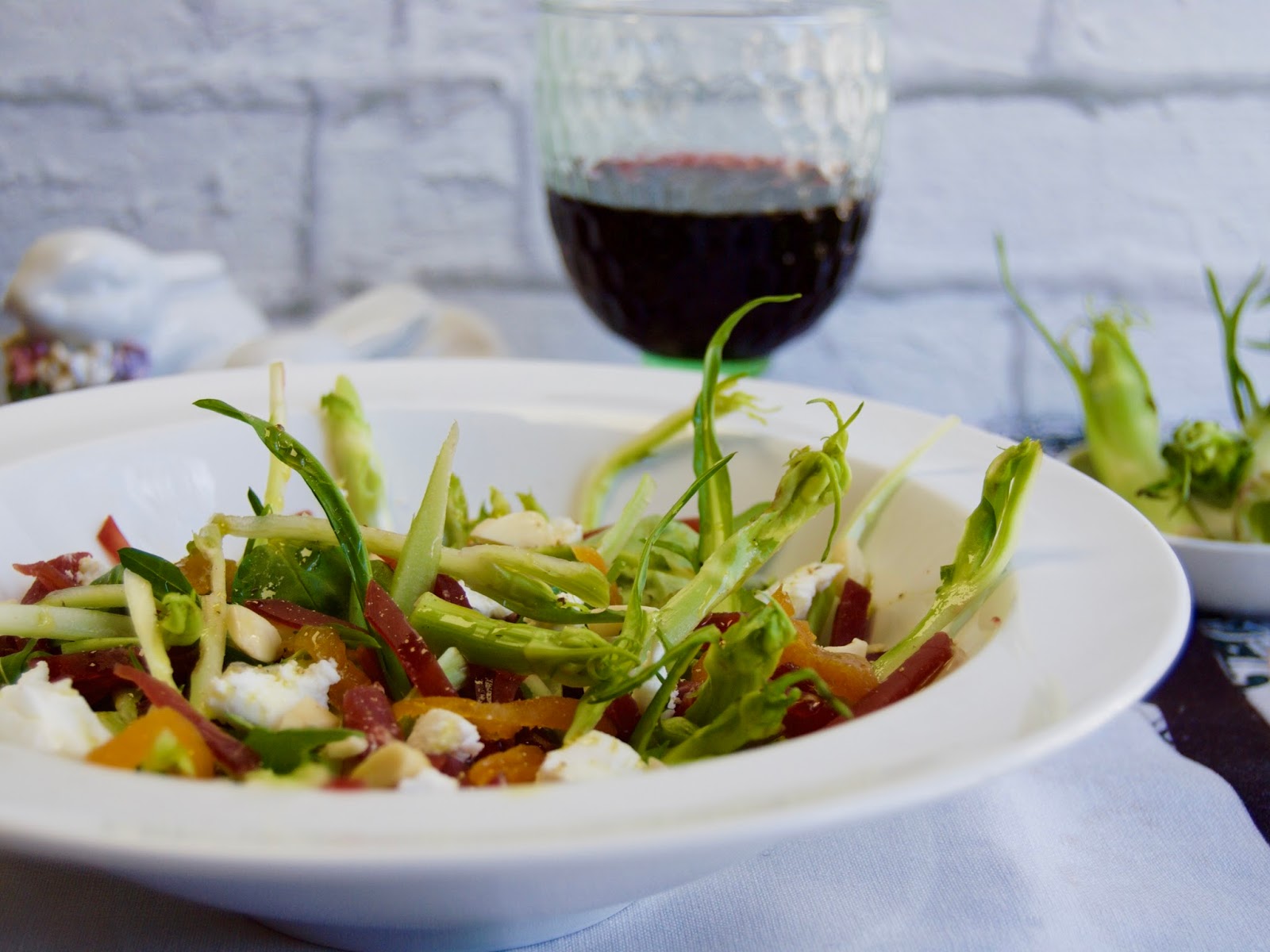 Insalata di puntarelle e bresaola