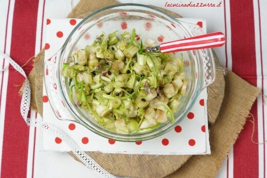 Insalata di puntarelle, e un aceto molto speciale!