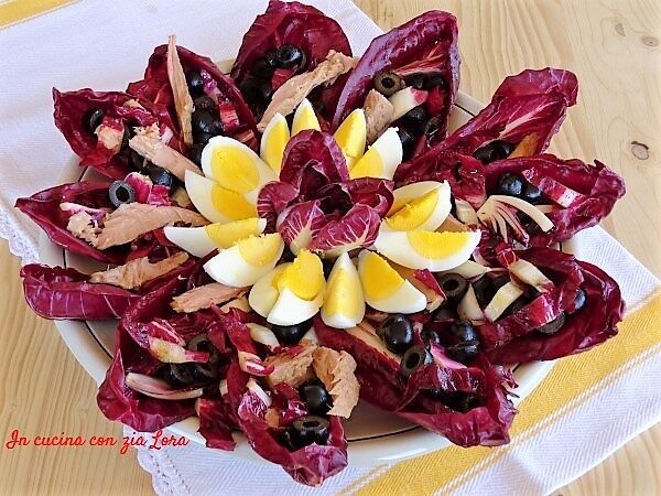 Insalata di radicchio appetitosa