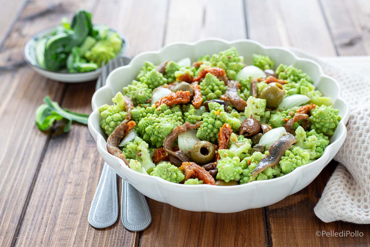 Insalata di rinforzo con cavolo romano