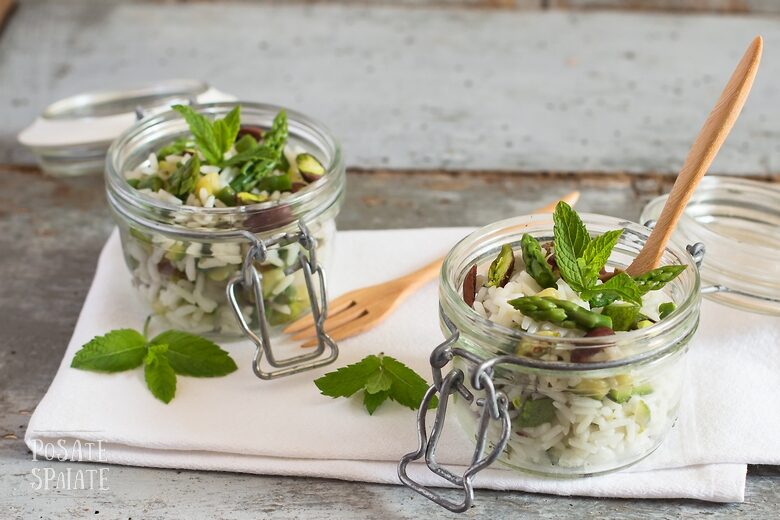 Insalata di riso con datteri e menta marocchina