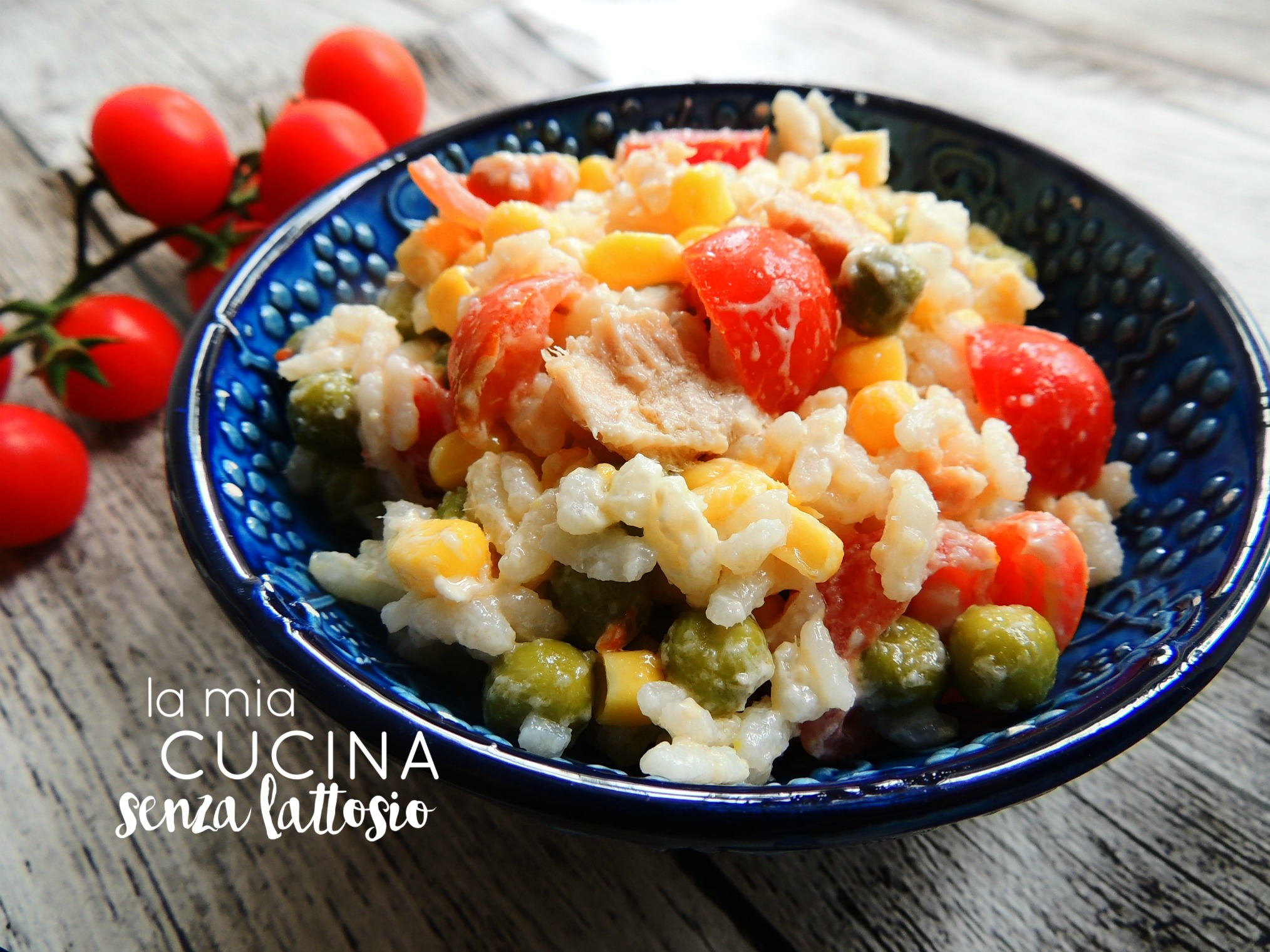 Insalata di riso con tonno
