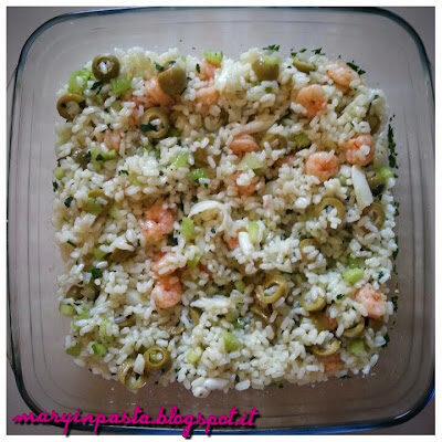 Insalata di riso e mare