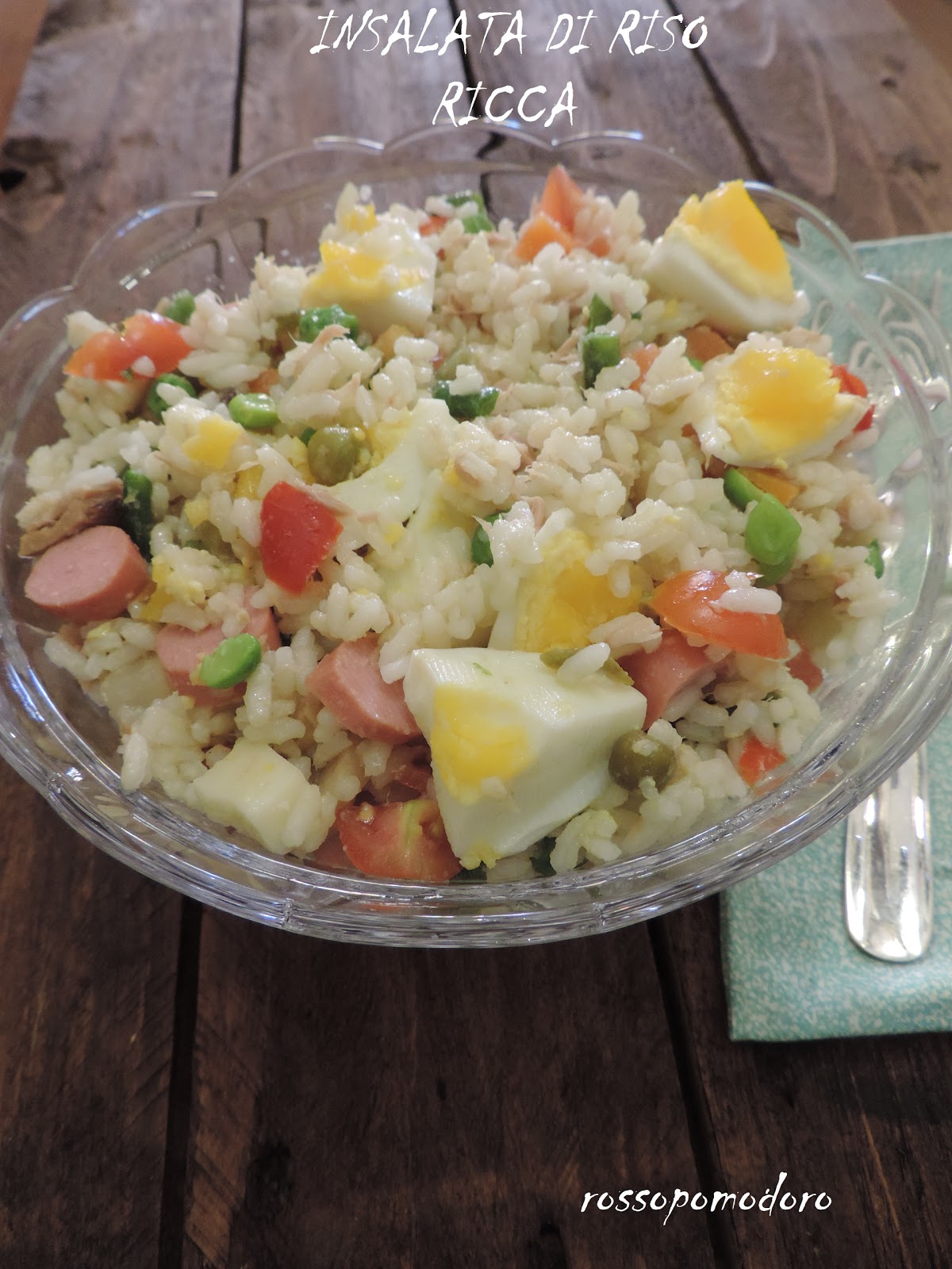 Insalata di riso ricca