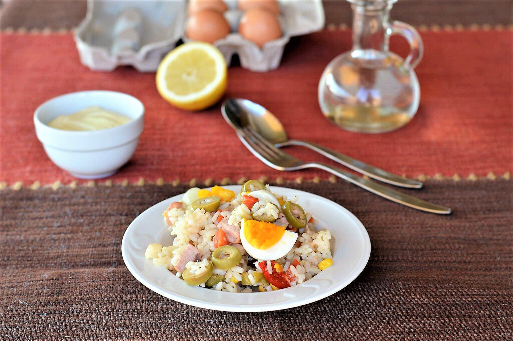 Insalata di riso ricetta