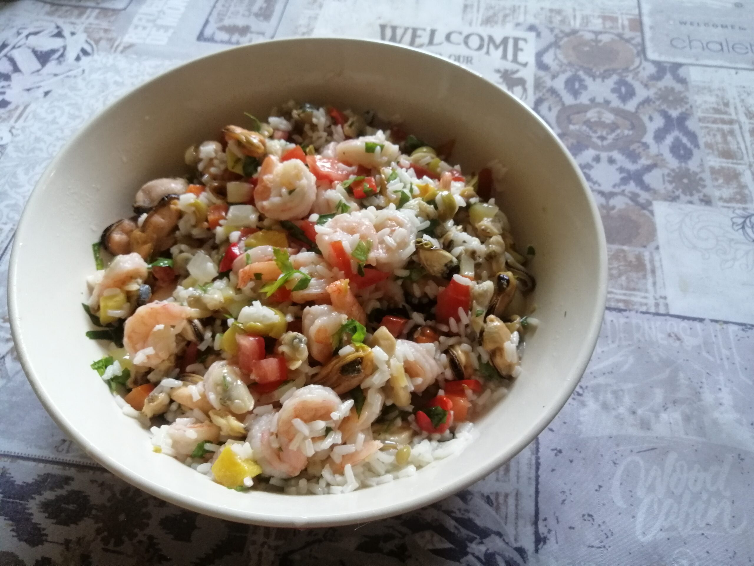 Insalata di riso sapore di mare