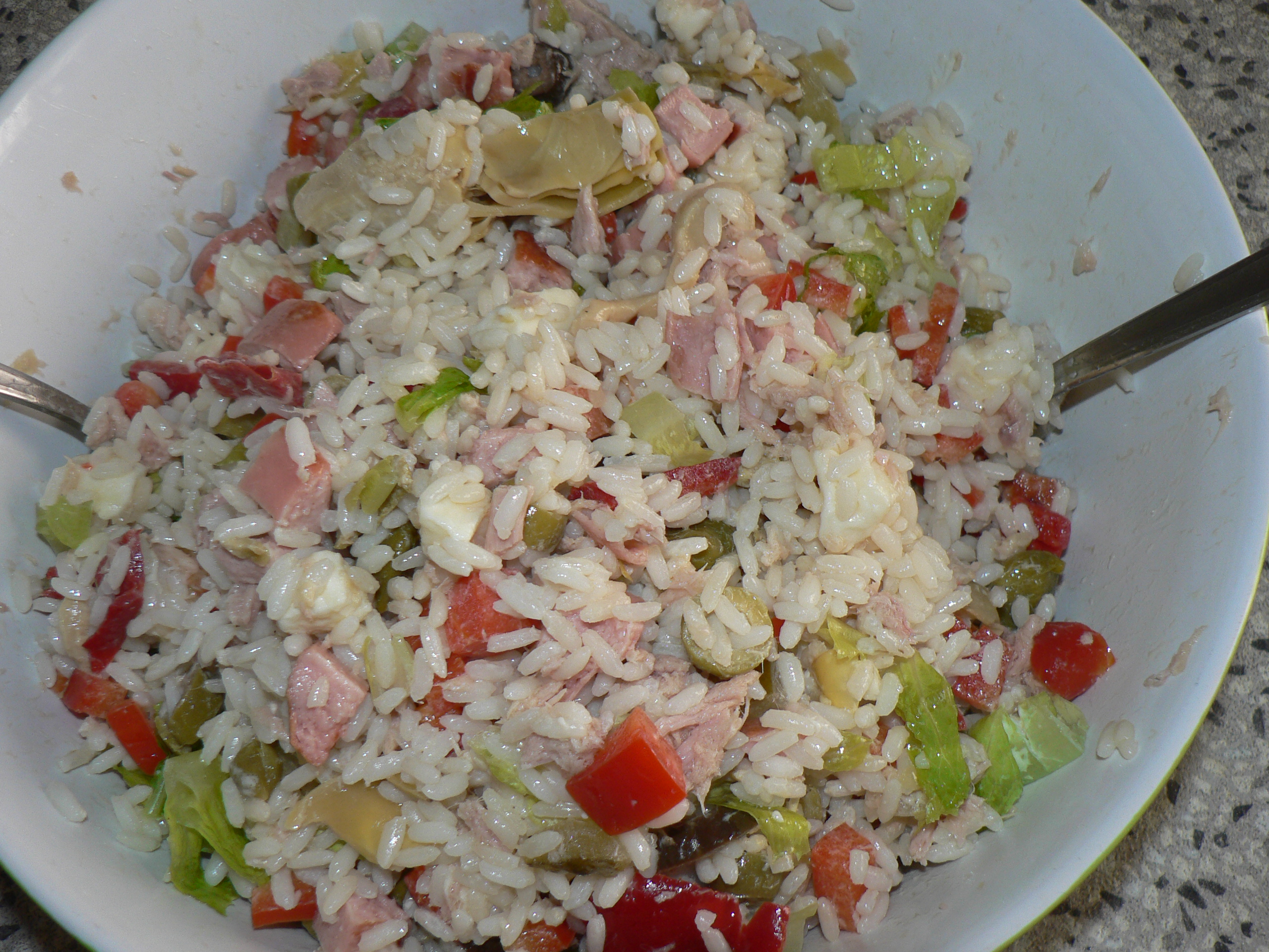 Insalata di riso velocissima