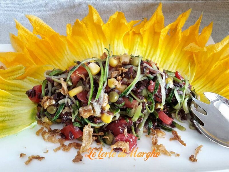 Insalata di riso venere “fantasia colorata”
