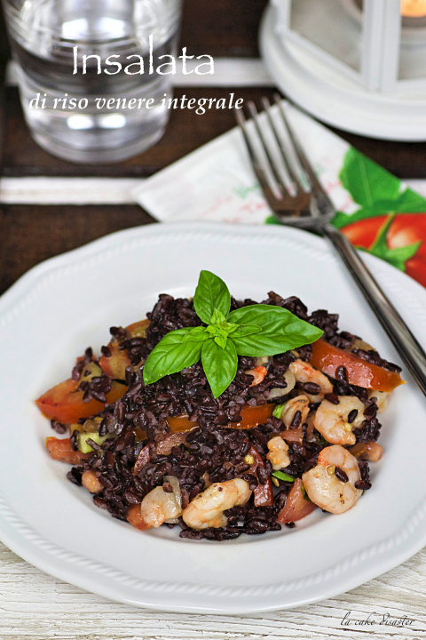 Insalata di riso venere integrale