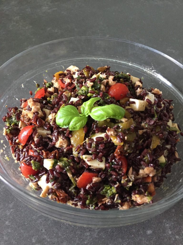 Insalata di riso venere saporita