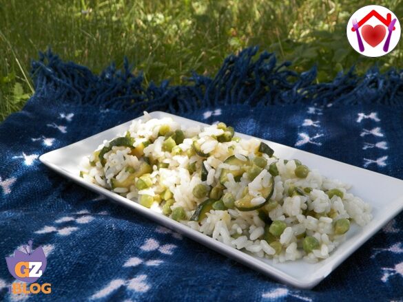 Insalata di riso verde