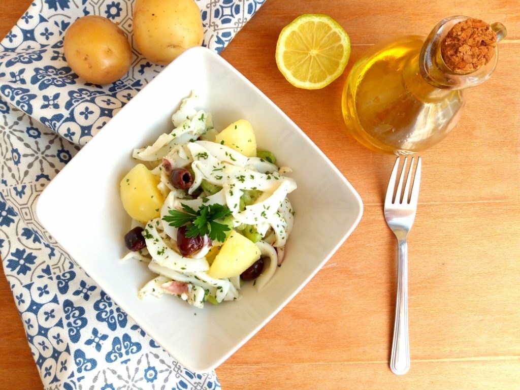INSALATA DI SEPPIE E PATATE