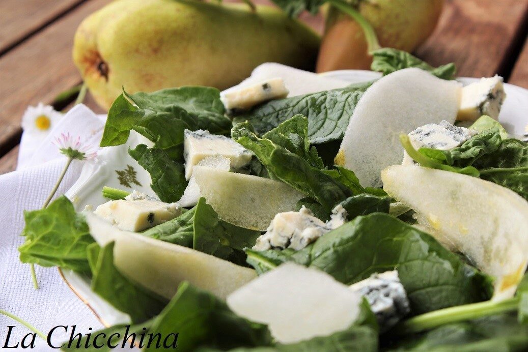 Insalata di spinaci  e altre bontà..