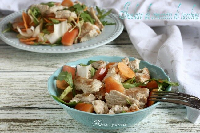 Insalata di straccetti di tacchino