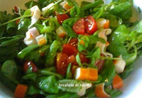 Insalata di surimi