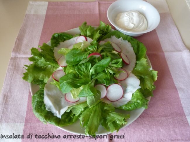 Insalata di tacchino arrosto