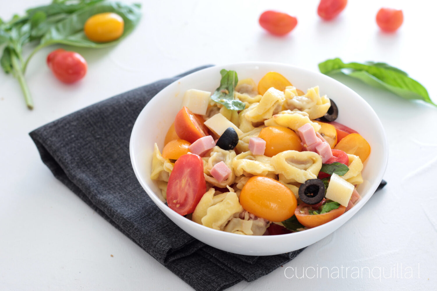 Insalata di tortellini freddi