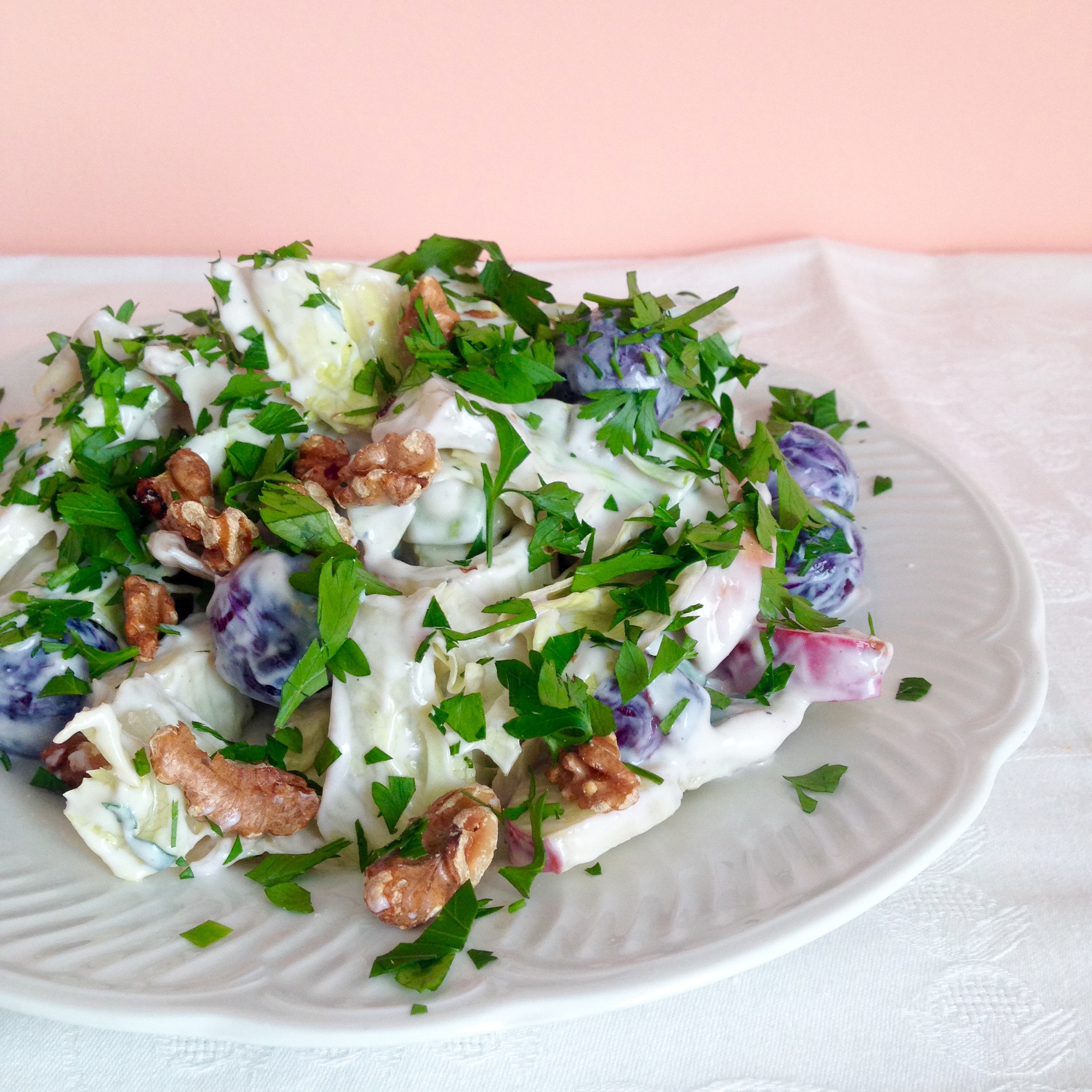 Insalata di Uva, Mele e Noci