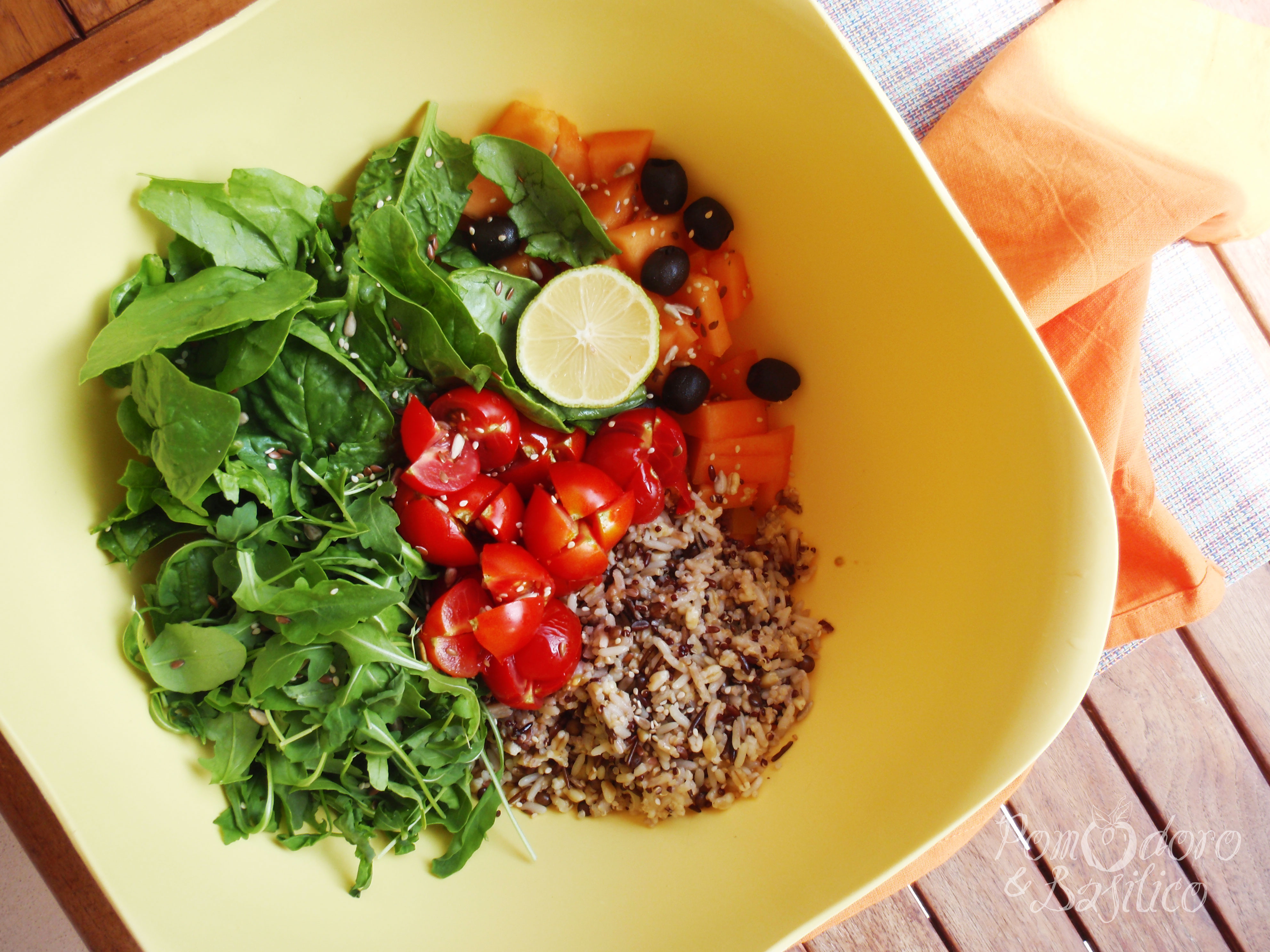 Insalata estiva al melone