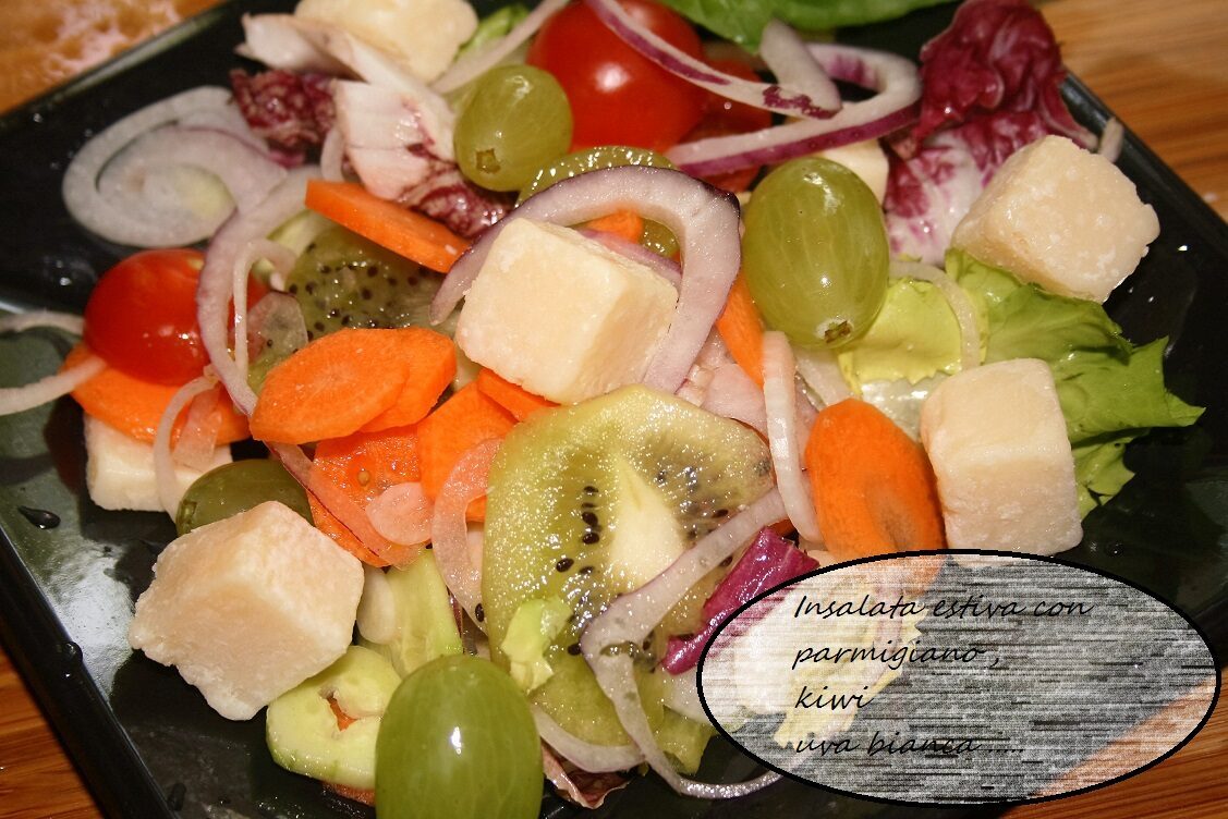 Insalata estiva colorata