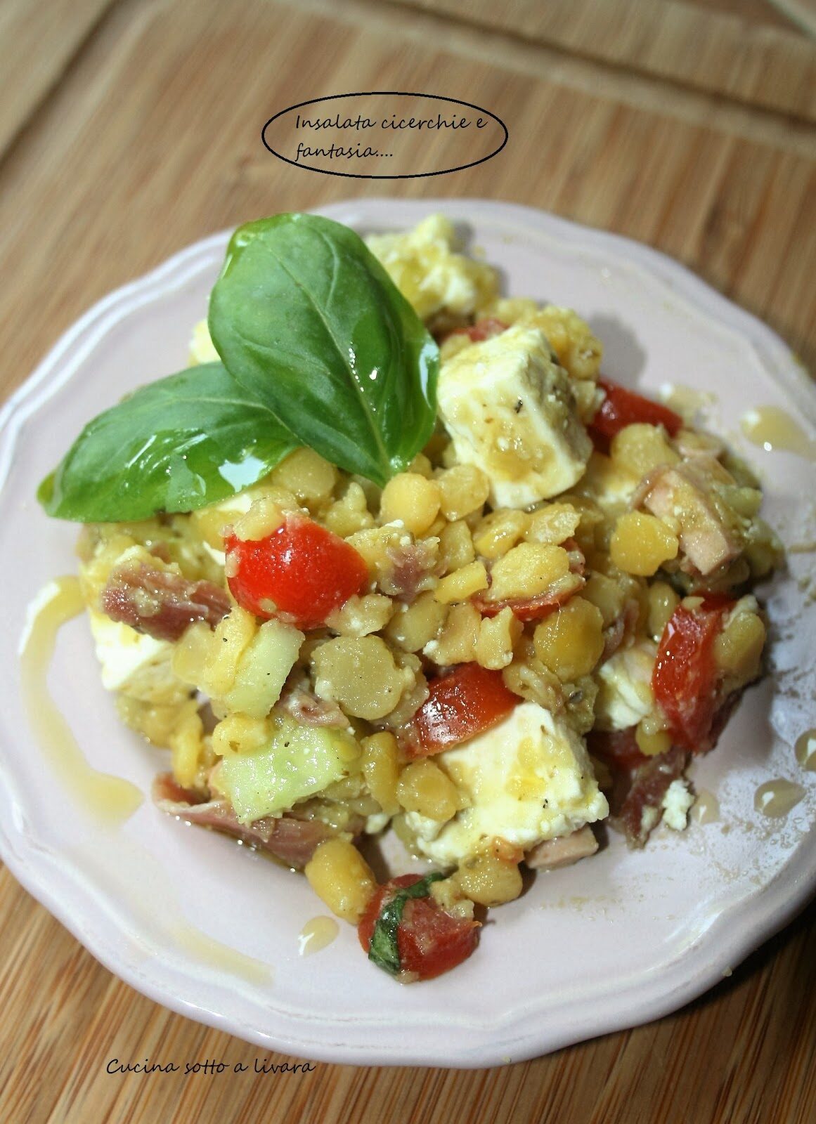 Insalata estiva con cicerchia