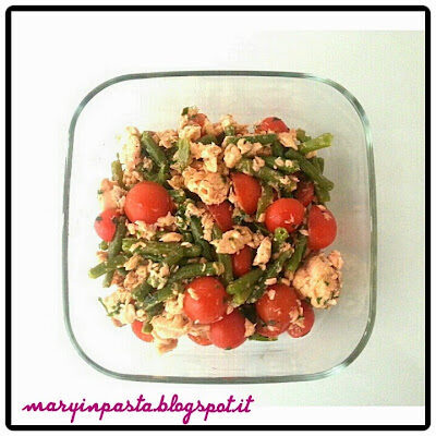 Insalata fredda di salmone