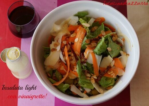 Insalata light con vinaigrette paradisiaca!!!!