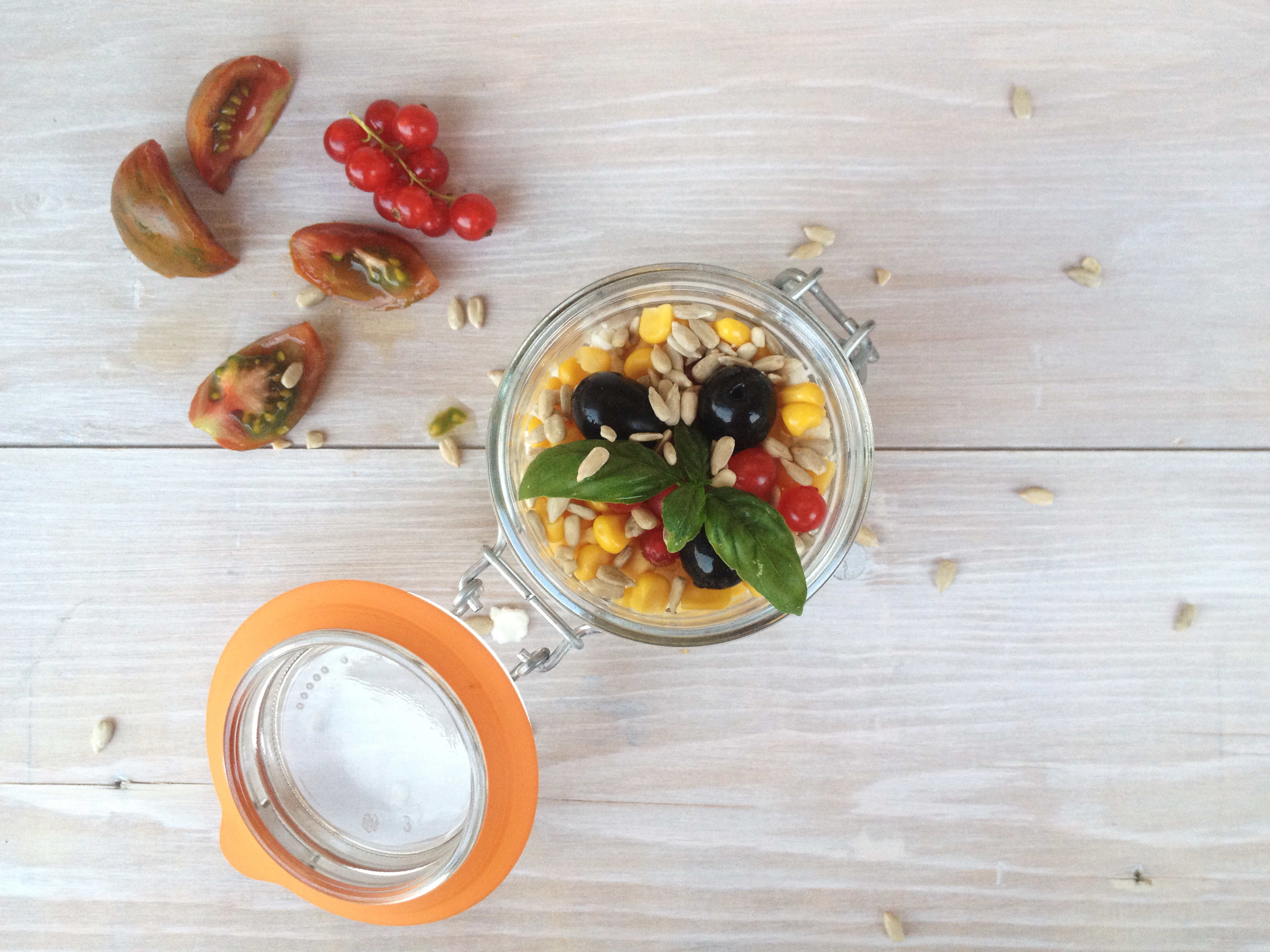 Insalata nel barattolo