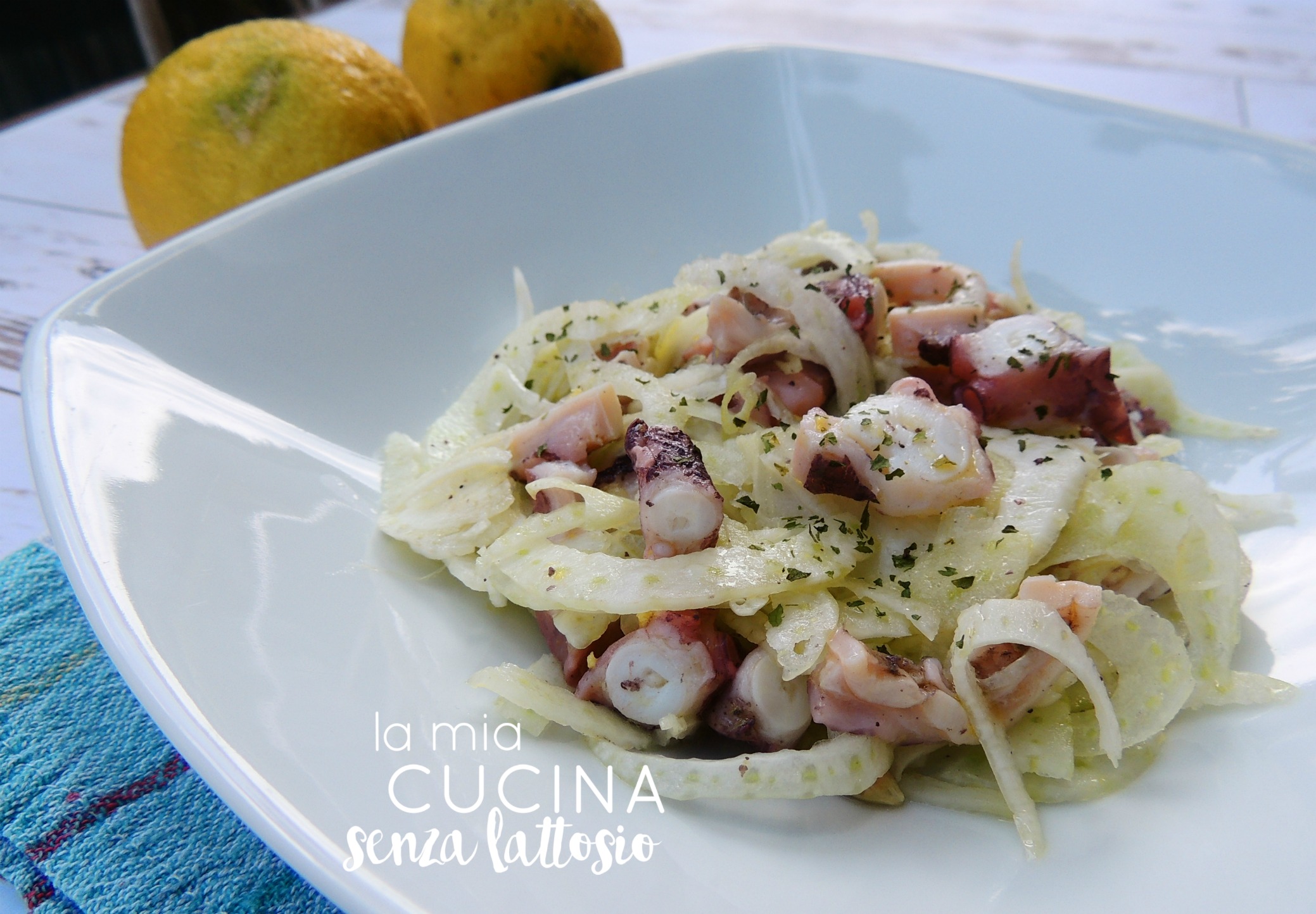 Insalata polpo e finocchio