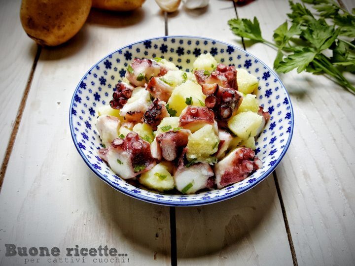 Insalata polpo, ricetta semplice e veloce