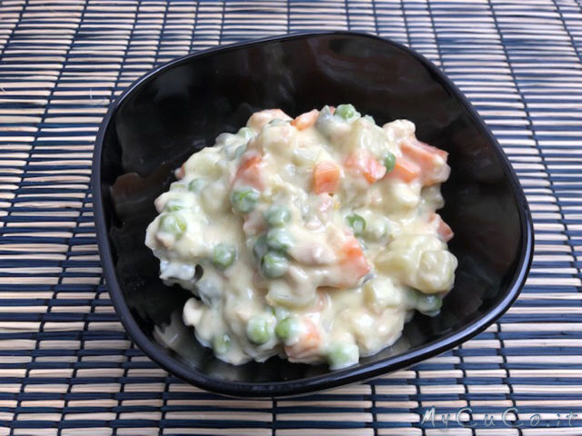 Insalata russa con il cuco moulinex