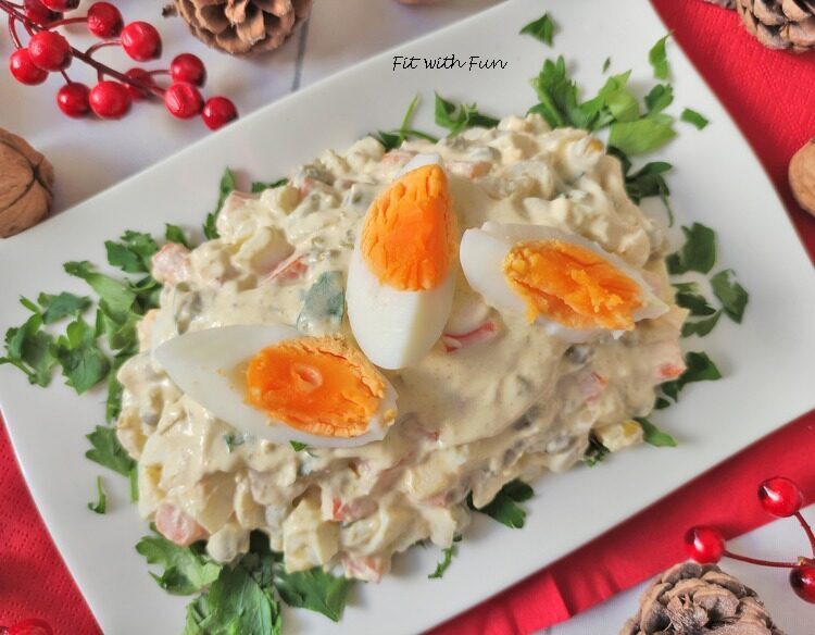 Insalata russa fit light e buonissima