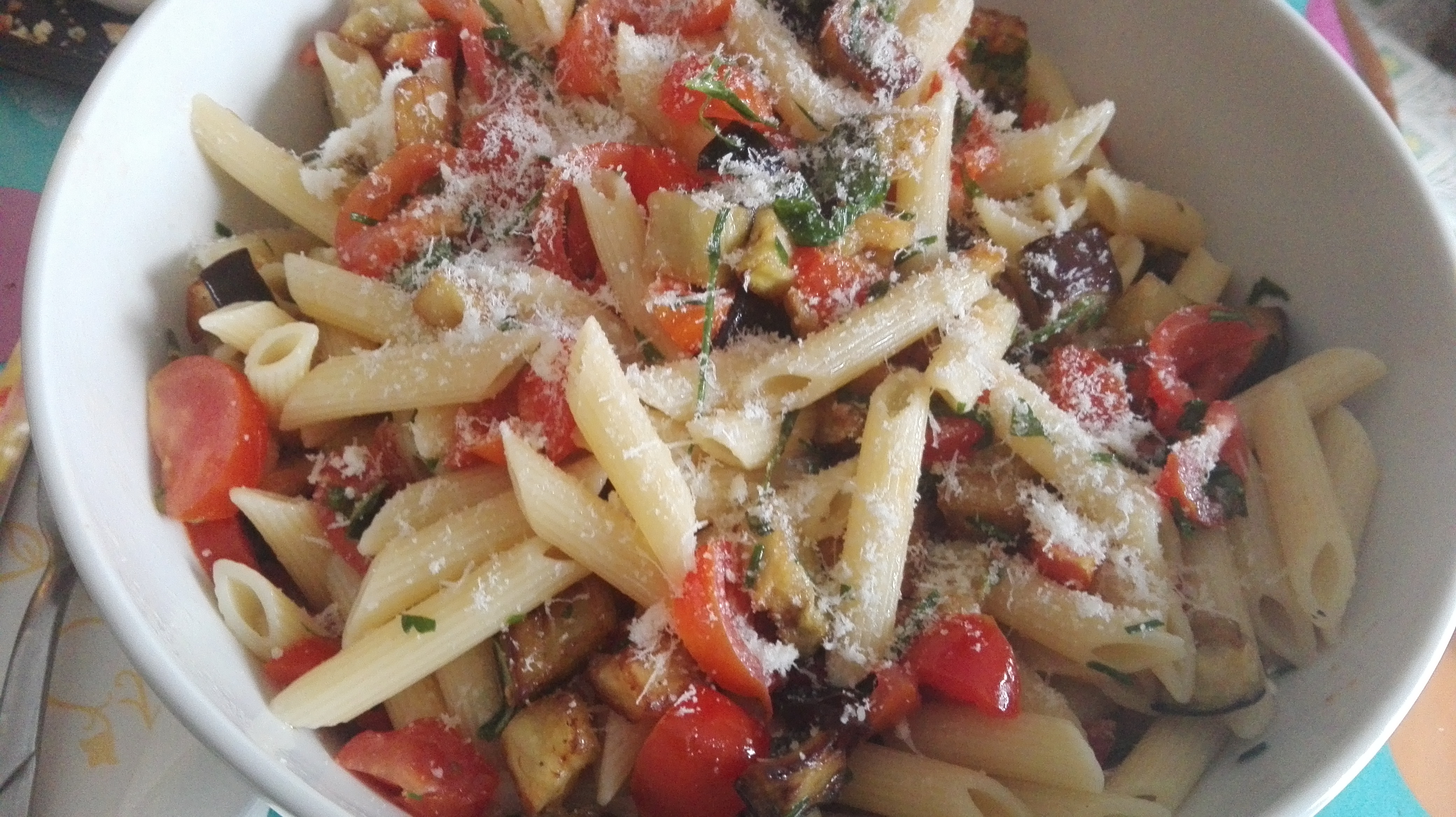 Insalata tiepida di pasta