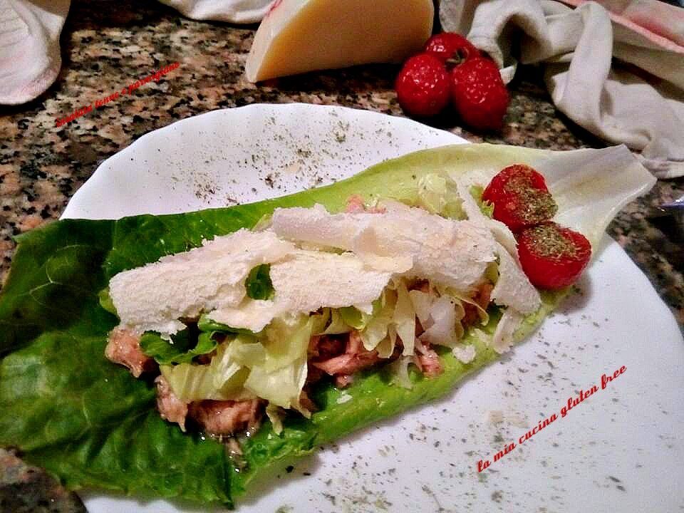 Insalata tonno e parmigiano
