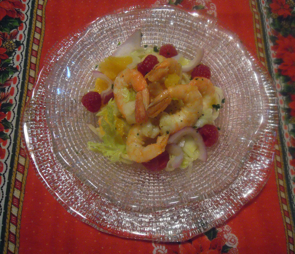 Insalatina di gamberi