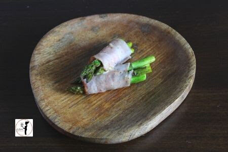 Involtini di asparagi in friggitrice ad aria
