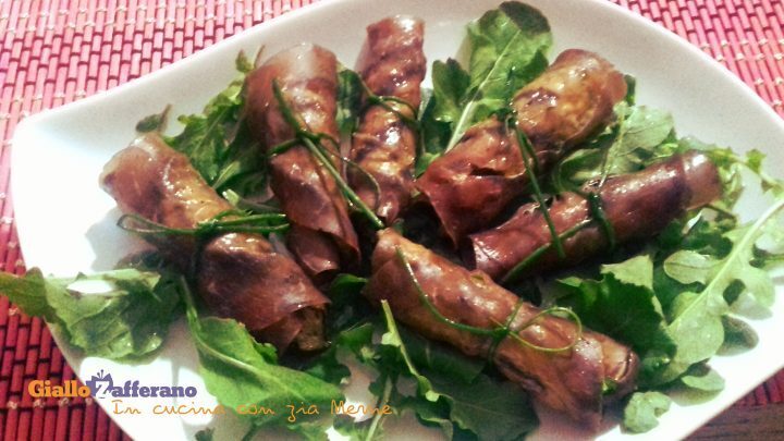 Involtini di bresaola e melanzane grigliate