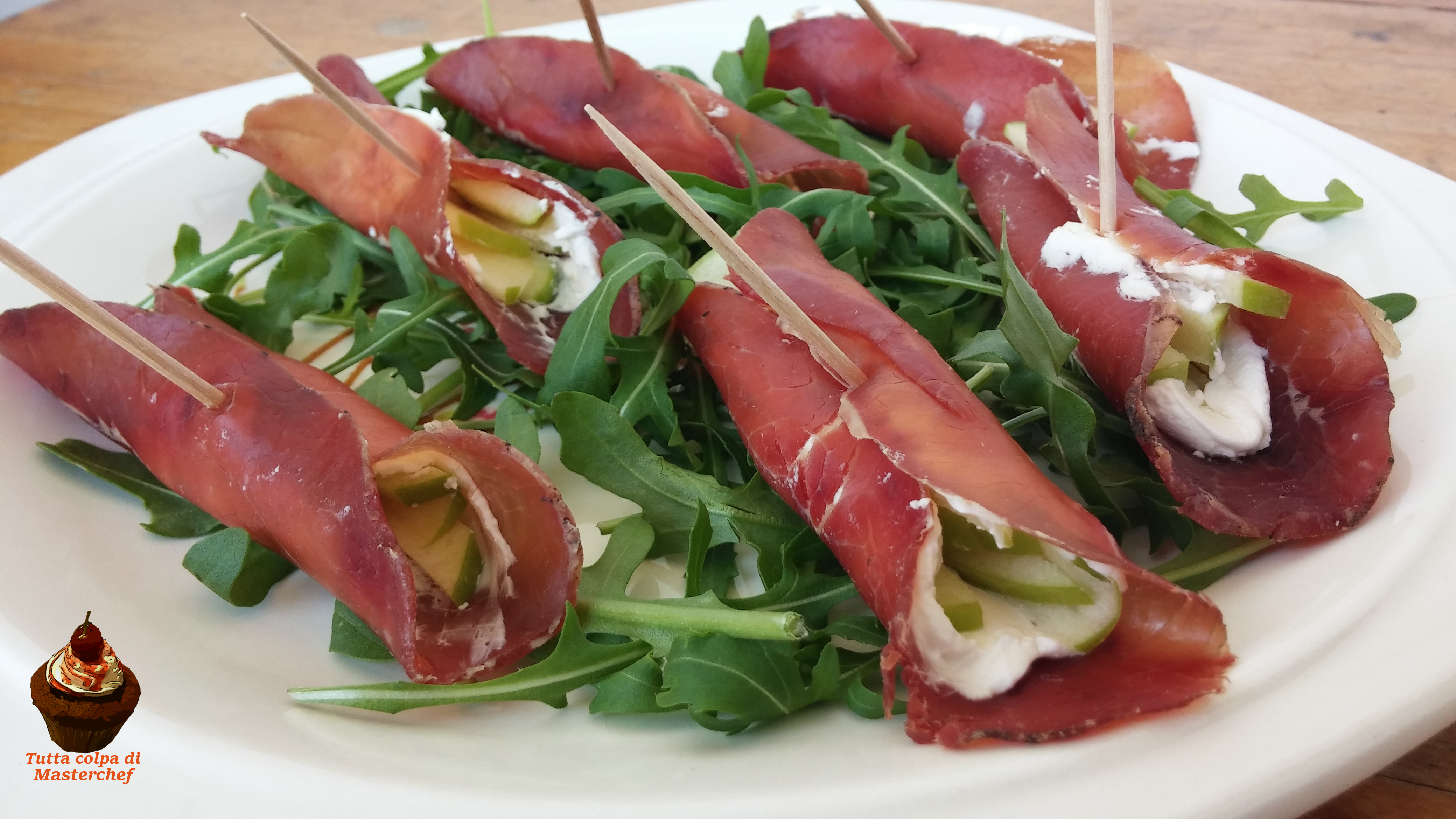 Involtini di bresaola