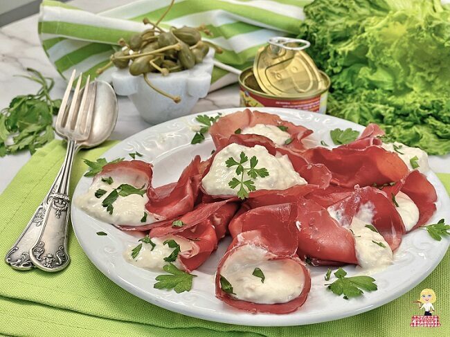 Involtini di BRESAOLA Tonnati