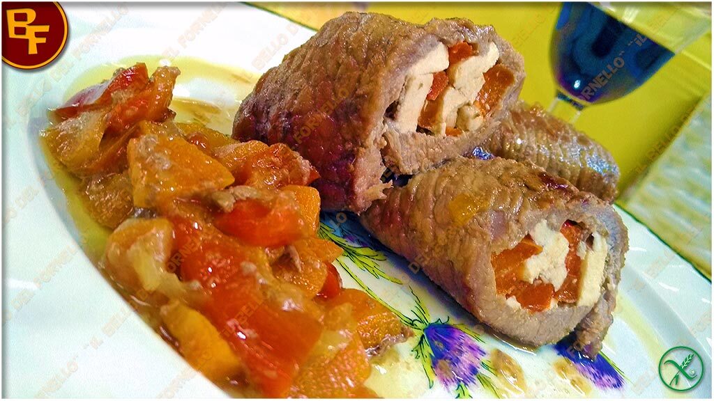 Involtini di carne farciti