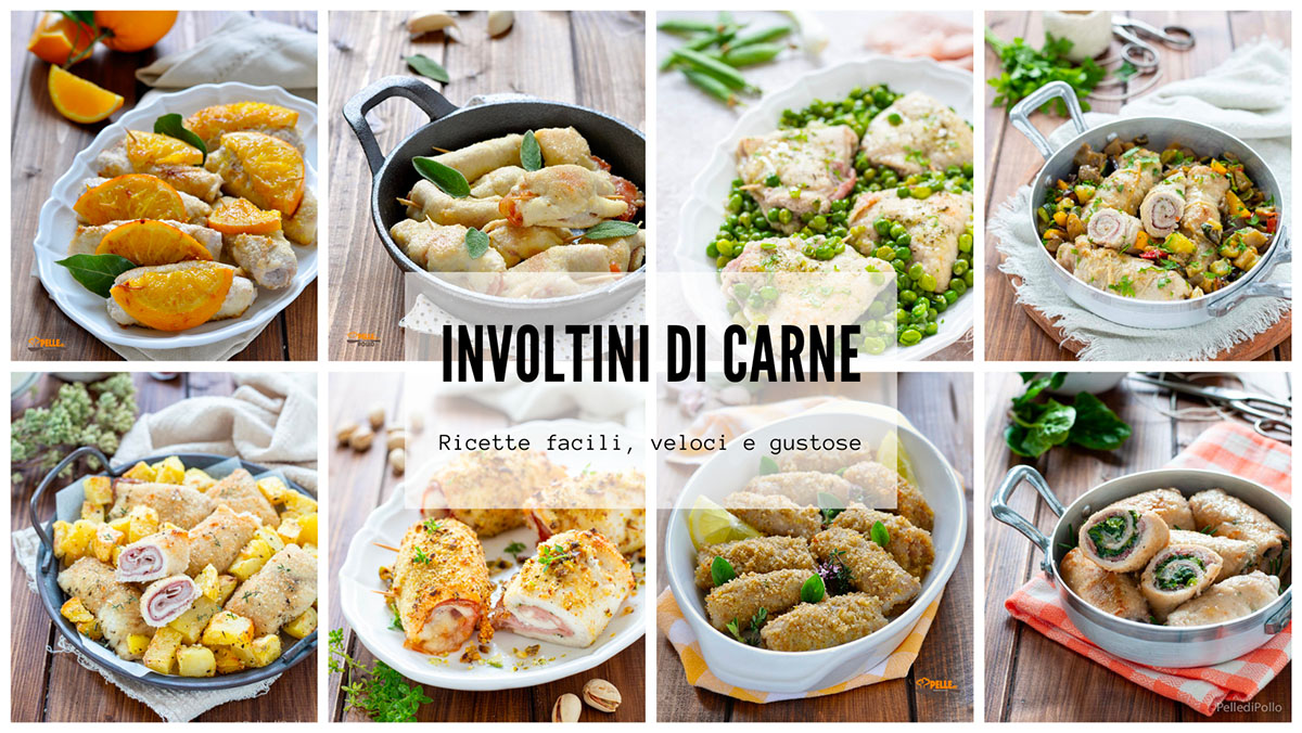 Involtini di carne – ricette facili, veloci e gustose