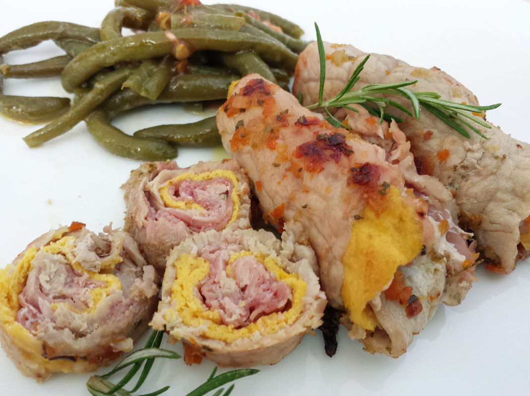 Involtini di lonza