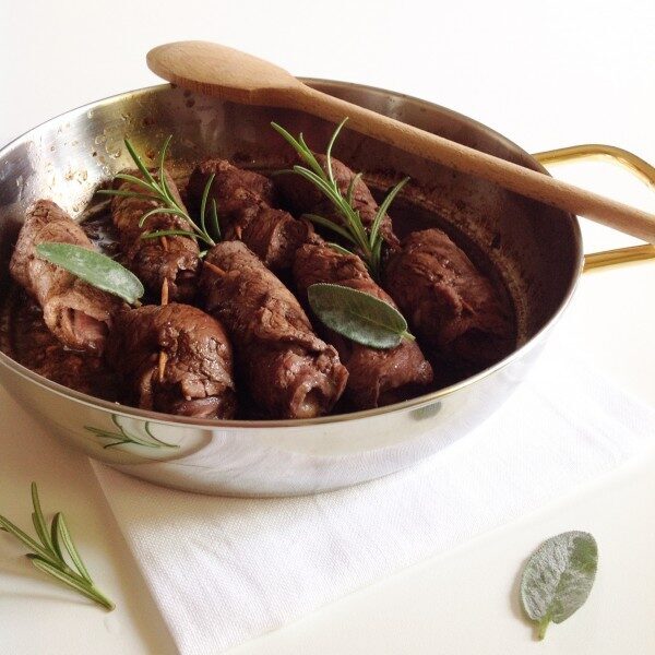 Involtini di manzo all?aceto balsamico
