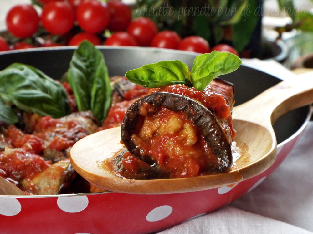 Involtini di melanzana con patate e ricotta