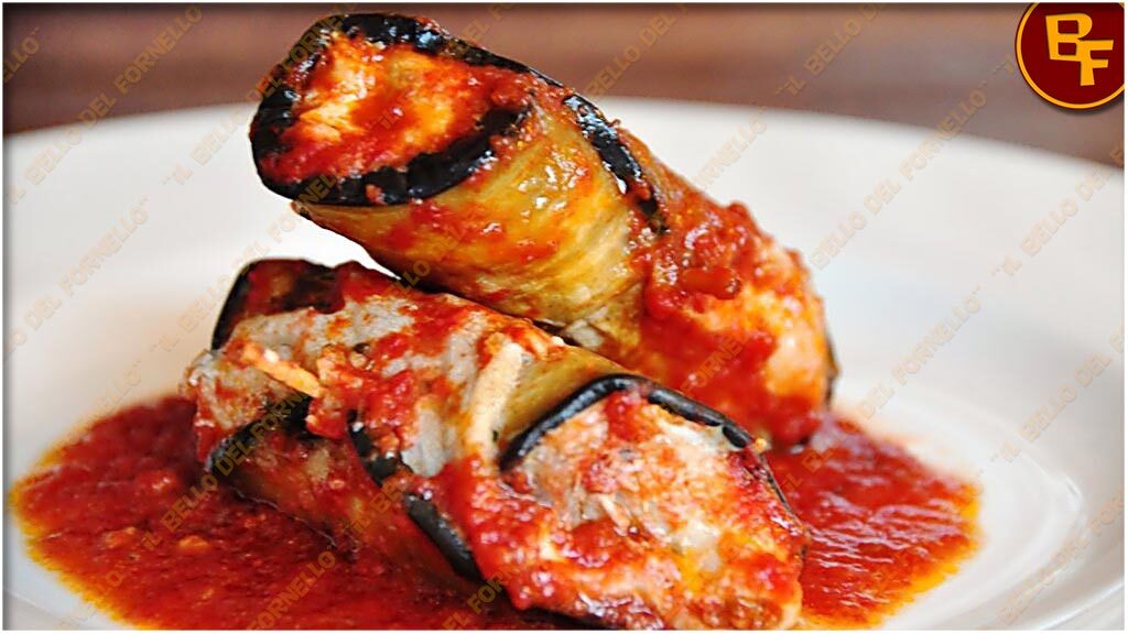 Involtini di melanzana farciti