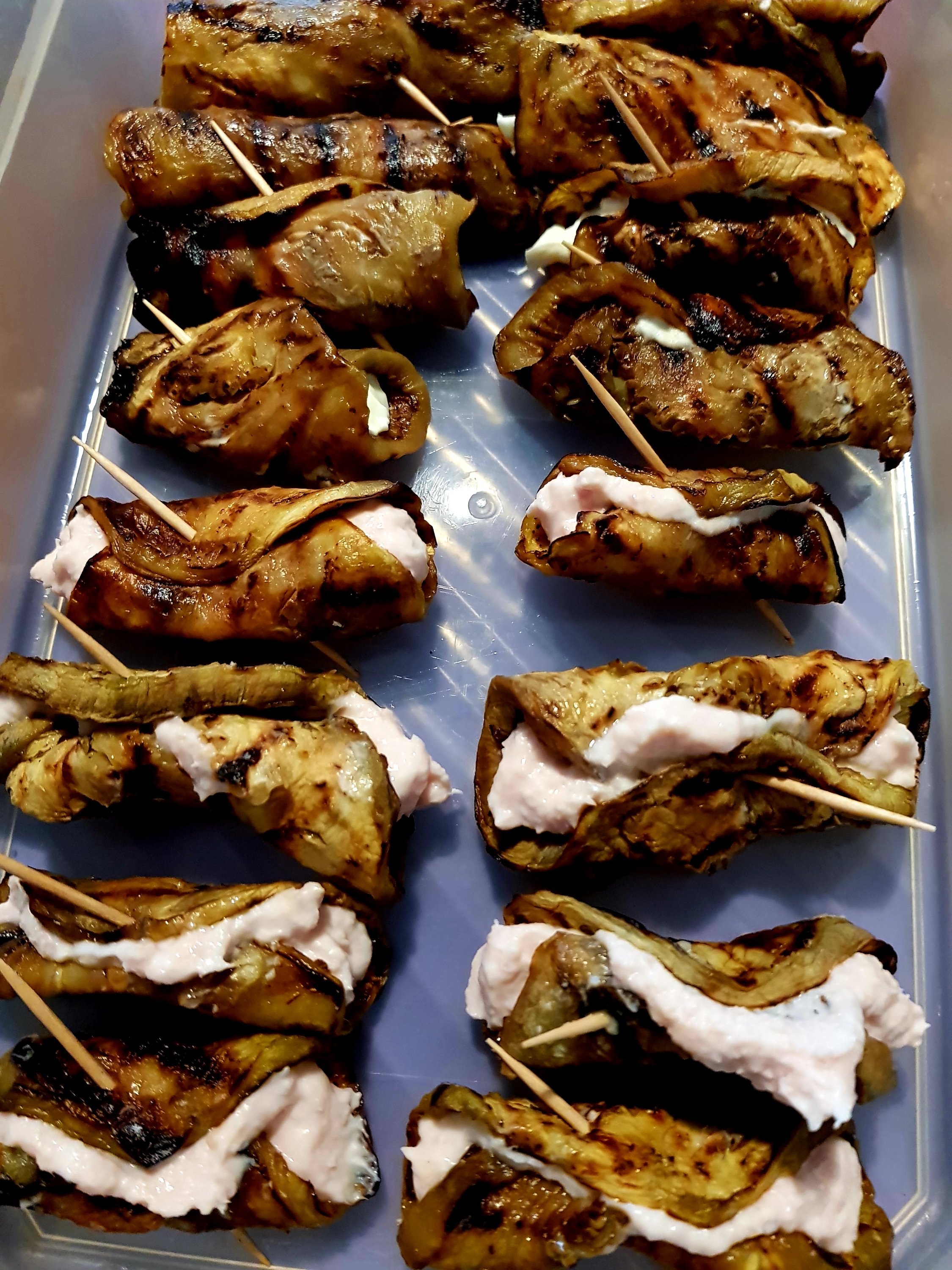 Involtini di melanzana