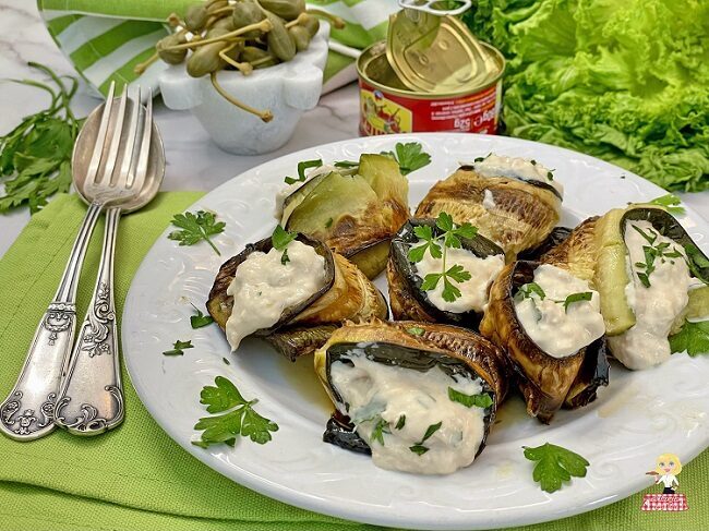 Involtini di Melanzane e Tonno