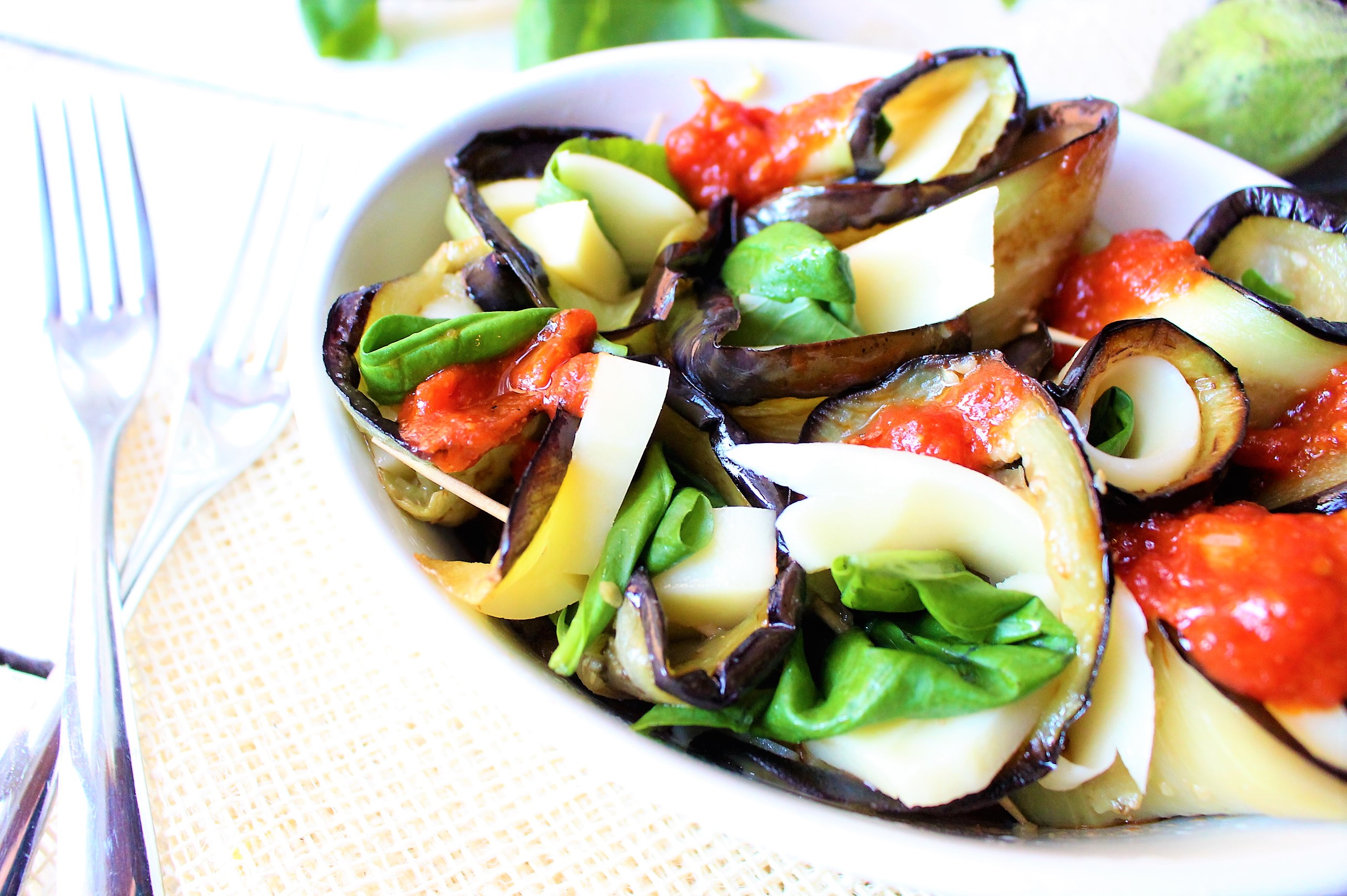 Involtini di melanzane
