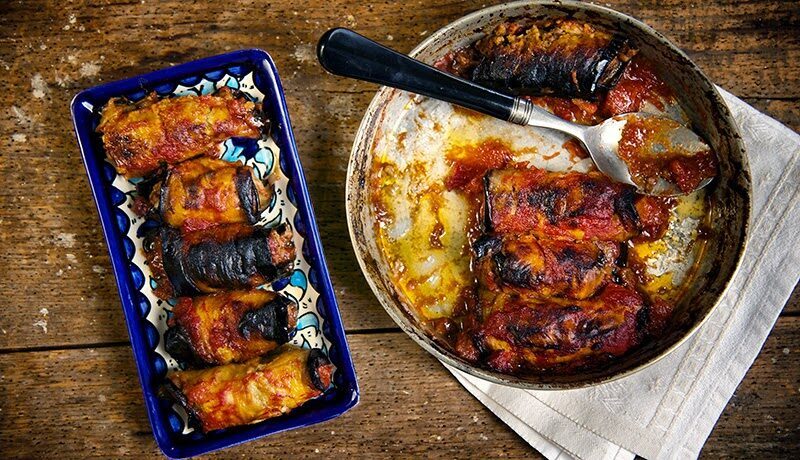 Involtini di melanzane